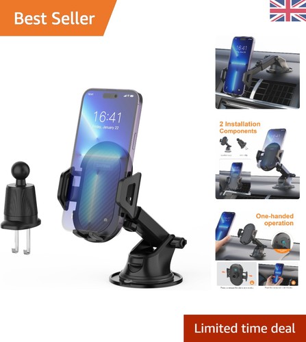 Car phone holder with - phone, suction