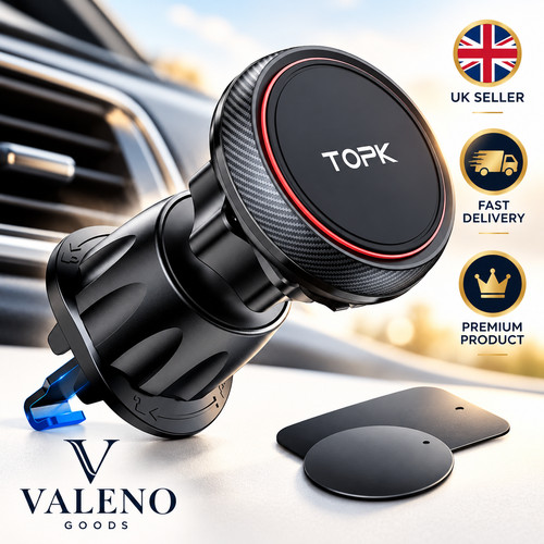 Magnetic car phone - phone, air