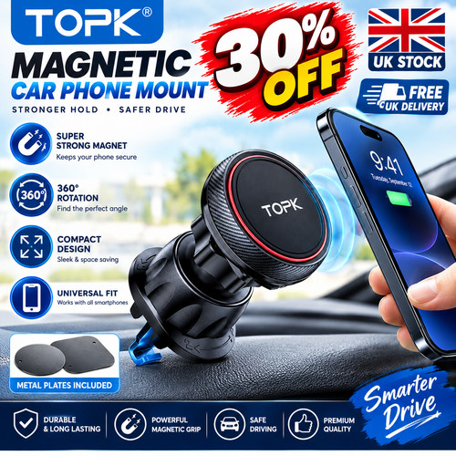 Magnetic car phone holder air - car,
