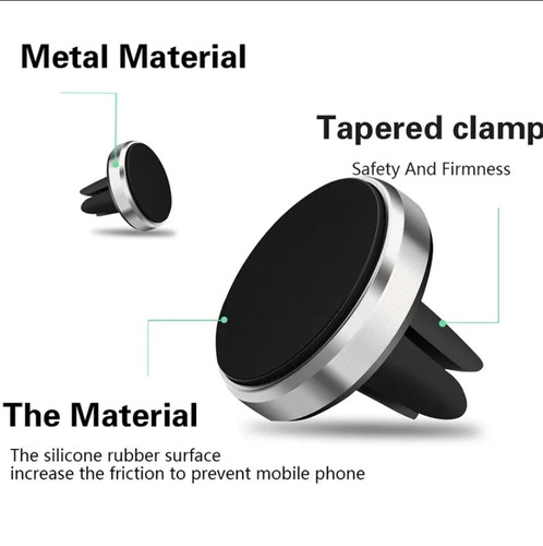 Round car phone holder - car,