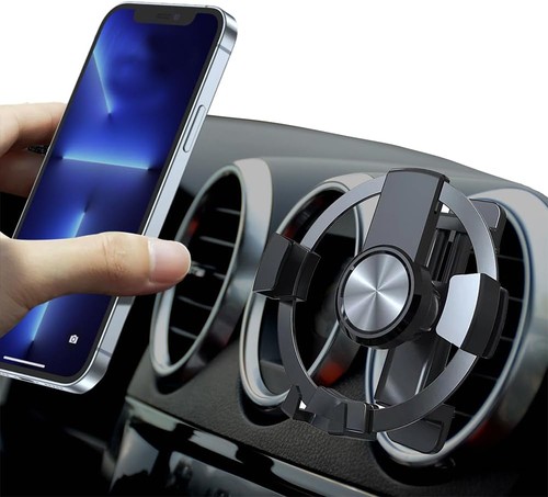 Car phone holder for round - round, air