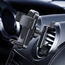 Round Vent in Car Phone Holder