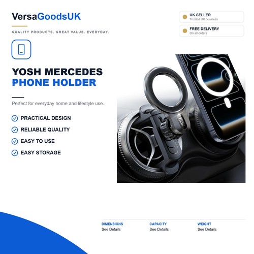 Yosh mercedes phone - phone, holder