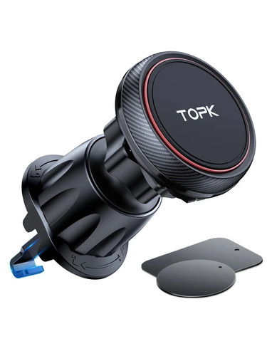 Magnetic car phone - phone, air